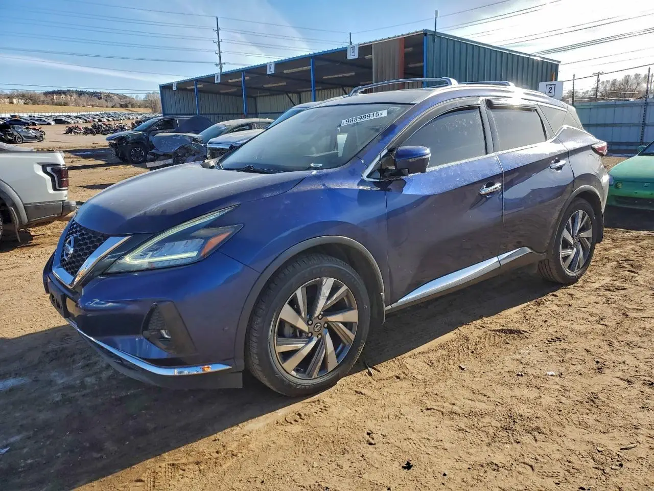 NISSAN MURANO 2020. Lot# 98898915. VIN 5N1AZ2CS9LN123687. Photo 1