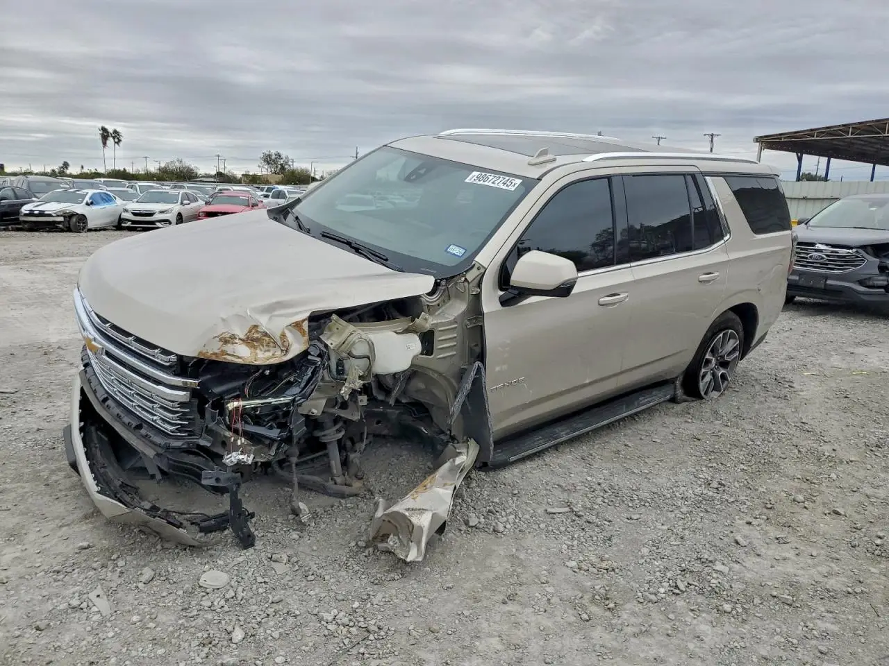 CHEVROLET TAHOE 2022. Lot# 98672745. VIN 1GNSCNKDXNR318120. Photo 1