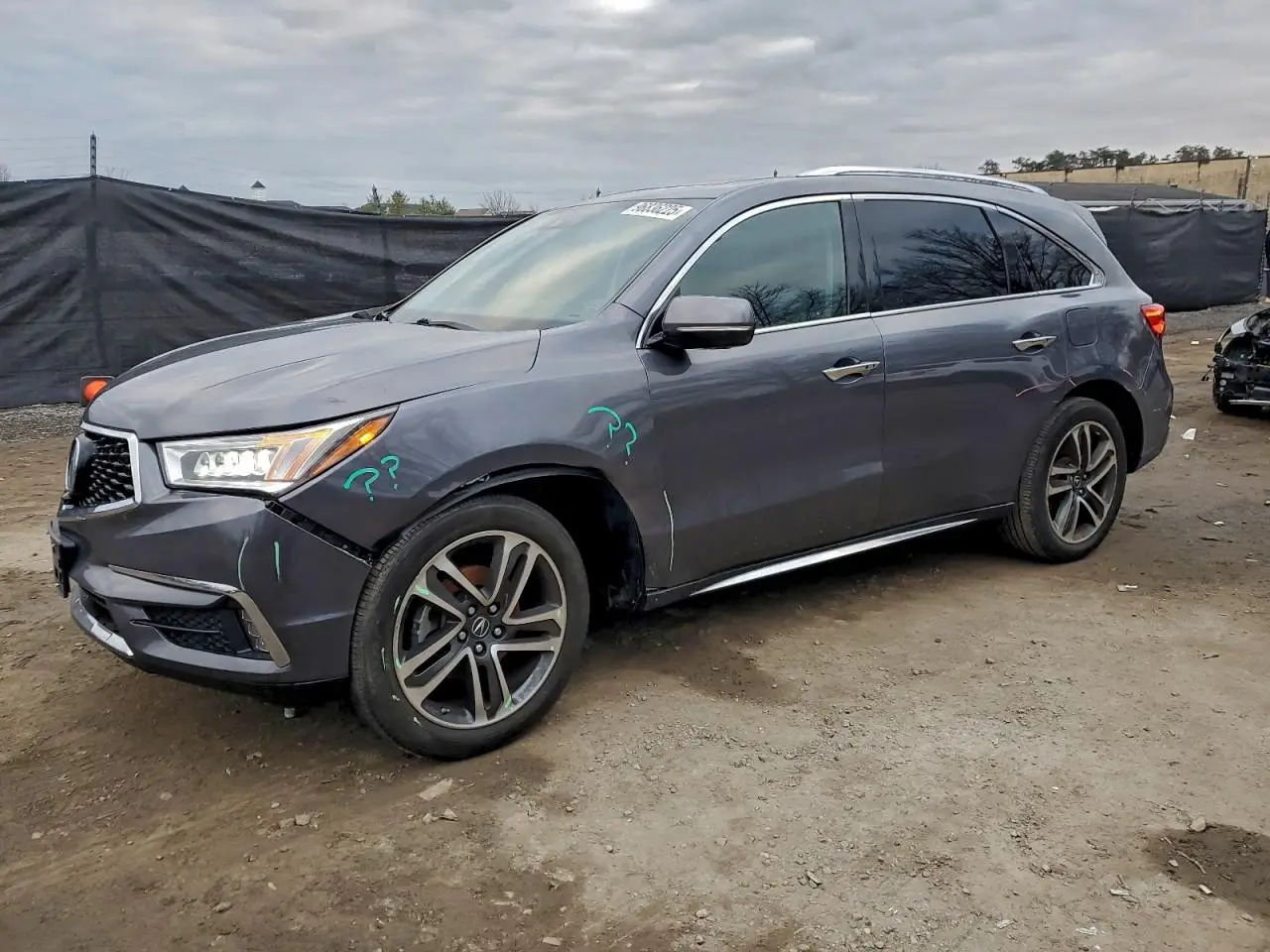 ACURA MDX 2017. Lot# 96836225. VIN 5FRYD4H83HB001728. Photo 1