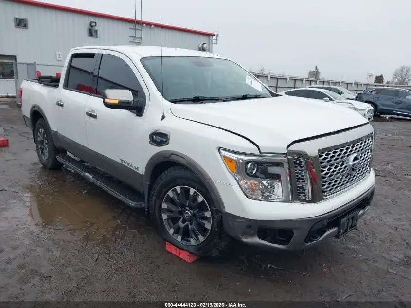 NISSAN TITAN 2017. Lot# 44444123. VIN 1N6AA1E56HN534787. Photo 1