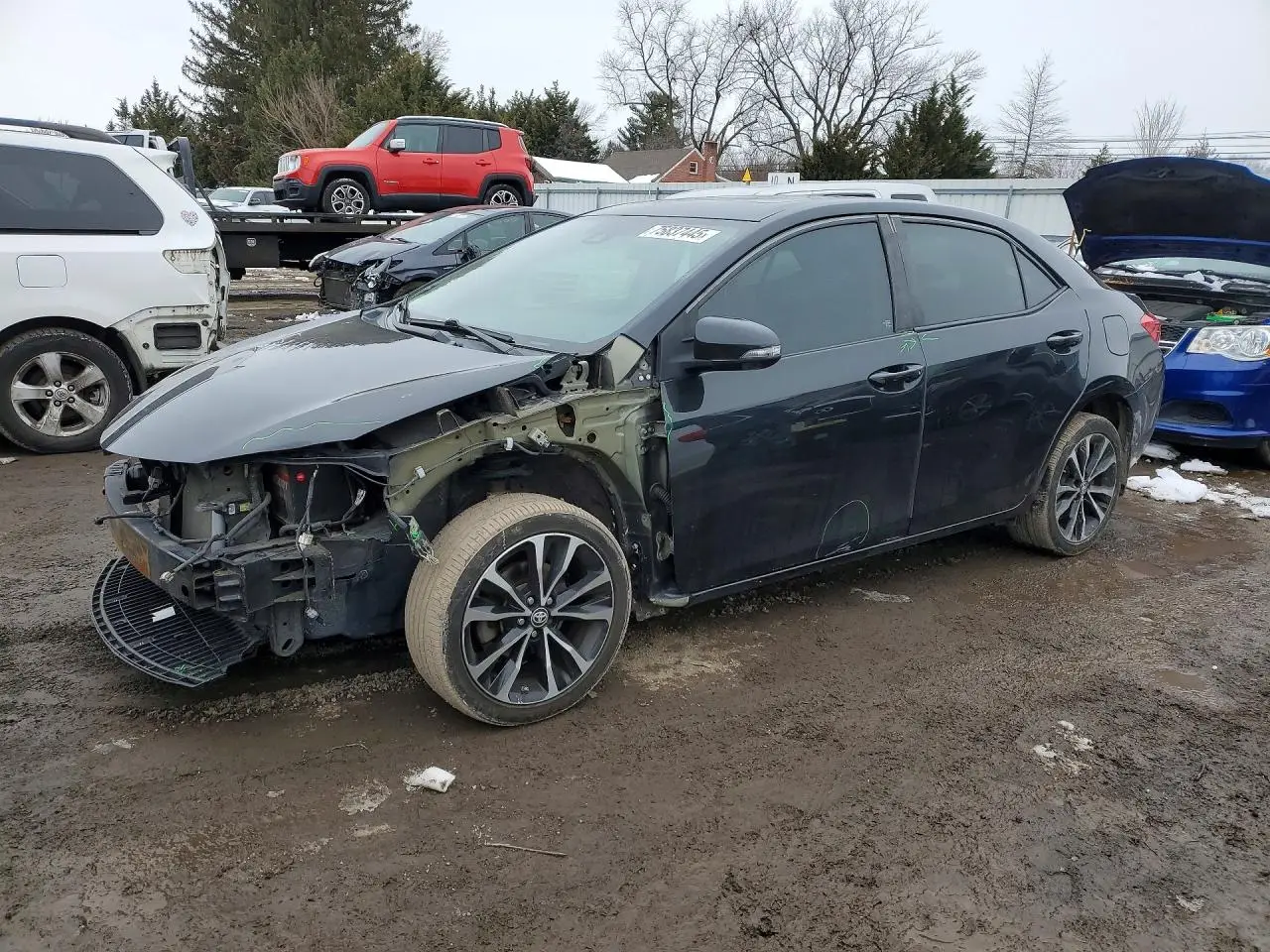 TOYOTA COROLLA 2017. Lot# 75837445. VIN 2T1BURHE2HC840025. Photo 1
