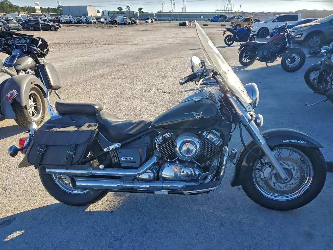 YAMAHA XVS650 2006. Lot# 96527815. VIN JYAVM01E06A092391. Photo 1