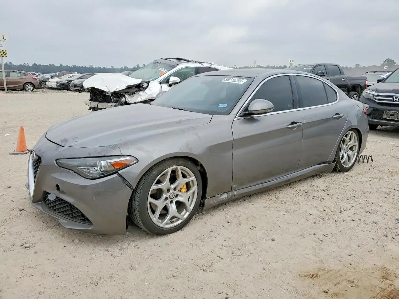 ALFA ROMEO GIULIA 2018. Lot# 99215635. VIN ZARFAECN9J7580312. Photo 1