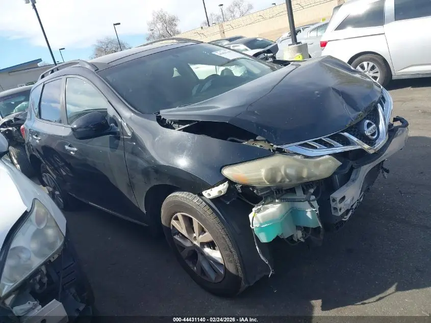 NISSAN MURANO 2012. Lot# 44431140. VIN JN8AZ1MU4CW110634. Photo 1